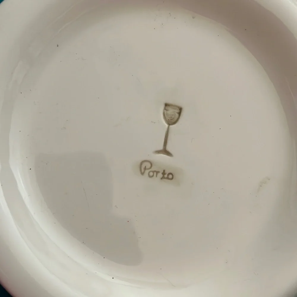 WILLIAMS SONOMA WINE SERIES SET CANAPÉ/APPETIZER PLATE 6 1/4”D WS073 EX